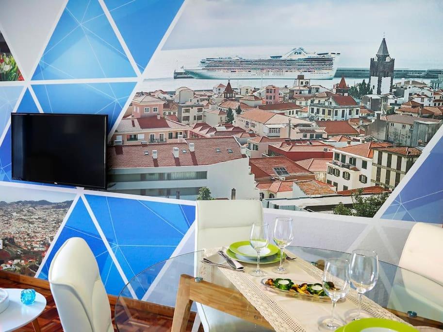 Funchal Downtown 5Min Marina + 2 Bedroom + Parking Exterior foto