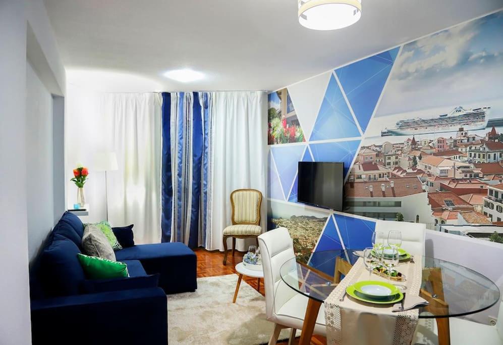 Funchal Downtown 5Min Marina + 2 Bedroom + Parking Exterior foto